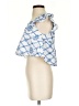 Shein 100% Polyester Blue Sleeveless Blouse Size 4 - photo 5