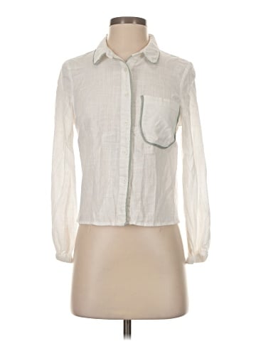 Sunday in Brooklyn Long Sleeve Blouse (view 1)