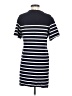 Express 100% Cotton Stripes Blue Casual Dress Size XS - photo 2
