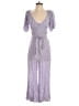 Auguste Hearts Purple Jumpsuit Size 2 - photo 1