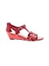 Laura Scott Red Sandals Size 5 1/2 - photo 1