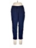 Point Sur 100% Cotton Solid Blue Casual Pants Size 12 - photo 1