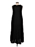 Leon Max 100% Rayon Black Casual Dress Size M (estimated) - photo 2