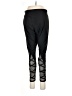 Adore Me Solid Black Active Pants Size 0X - photo 2