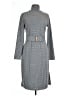 Shein Houndstooth Gray Casual Dress Size 12 - photo 1