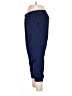 Point Sur 100% Cotton Solid Blue Track Pants Size 12 - photo 5