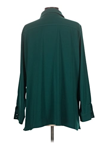 Susan Graver Long Sleeve Blouse (view 2)