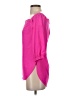 Amanda U. 100% Polyester Solid Pink 3/4 Sleeve Blouse Size XS - photo 5