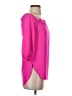 Amanda U. 100% Polyester Solid Pink 3/4 Sleeve Blouse Size XS - photo 4