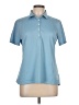 Greg Norman Blue Short Sleeve Blouse Size L - photo 1