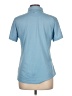 Greg Norman Blue Short Sleeve Blouse Size L - photo 2