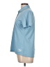 Greg Norman Blue Short Sleeve Blouse Size L - photo 5