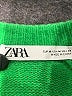 Zara Solid Green Pullover Sweater Size M - photo 7