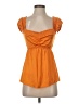 Equipment Orange Sleeveless Blouse Size S - photo 1