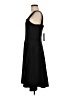 Tahari Solid Black Casual Dress Size 8 - photo 5