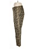 J.Crew Animal Print Gold Black Casual Pants Size 32 waist - photo 5