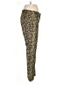 J.Crew Animal Print Gold Black Casual Pants Size 32 waist - photo 4