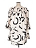 ChicMe 100% Polyester Ivory Casual Dress Size 0X - photo 2