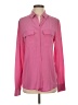 Joe Fresh Pink Long Sleeve Blouse Size S - photo 1