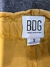 BDG Solid Yellow Shorts Size S - photo 3