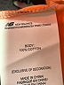 New Balance 100% Cotton Orange Short Sleeve T-Shirt Size S - photo 7
