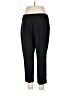 Investments Solid Black Active Pants Size L (petite) - photo 2