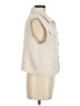 Flat White 100% Polyester Ivory Vest Size M - photo 4