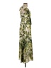 Taylor 100% Polyester Tropical Green Casual Dress Size 2 - photo 4