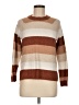 Time and Tru Stripes Brown Pullover Sweater Size M - photo 1