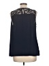 Tacera 100% Polyester Blue Sleeveless Blouse Size L - photo 2