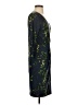 oasis Print Black Cocktail Dress Size S - photo 4