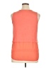 MICHAEL Michael Kors Orange Sleeveless Blouse Size XL - photo 2