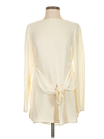 St. John Long Sleeve Silk Top (view 1)