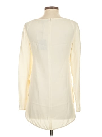 St. John Long Sleeve Silk Top (view 2)