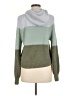 SO Color Block Green Pullover Sweater Size M - photo 2