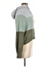 SO Color Block Green Pullover Sweater Size M - photo 4