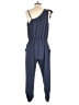 Parker 100% Silk Solid Blue Jumpsuit Size 6 - photo 2