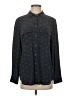 Adriano Goldschmied Polka Dots Gray Long Sleeve Button-Down Shirt Size S - photo 1