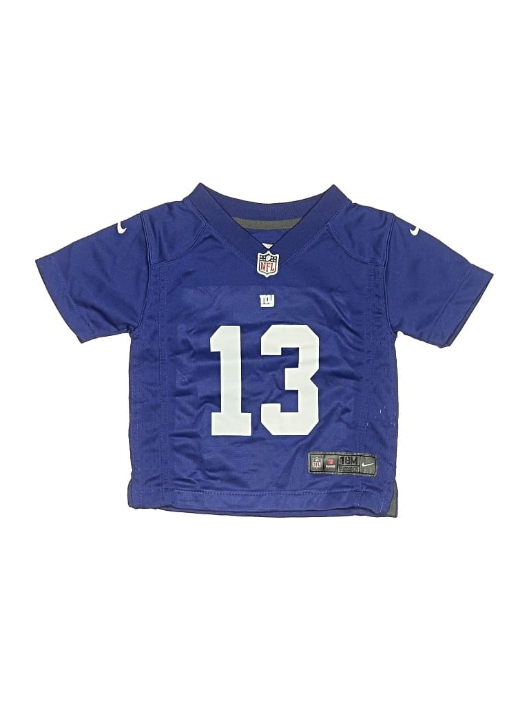 Pre-owned Nfl Kids' Short Sleeve Top Blue Tops