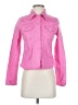 Contemporary Pink Long Sleeve Button-Down Shirt Size S - photo 1