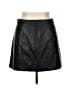 J.Crew 100% Polyester Solid Black Faux Leather Skirt Size 14 - photo 2