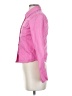Contemporary Pink Long Sleeve Button-Down Shirt Size S - photo 5