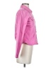 Contemporary Pink Long Sleeve Button-Down Shirt Size S - photo 4