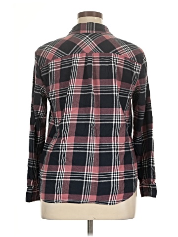 Faded Glory Long Sleeve Button-Down Shirt (view 2)