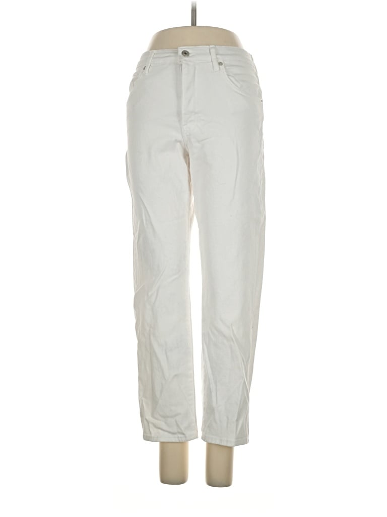 Pre-owned Ella Moss Jeans In Ivory
