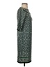 Max Studio Paisley Green Casual Dress Size S - photo 4