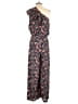 Design Lab Lord & Taylor 100% Polyester Floral Blue Jumpsuit Size XS - photo 2