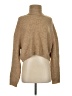 Stradivarius Solid Tan Turtleneck Sweater Size S - photo 1