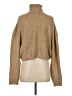 Stradivarius Solid Tan Turtleneck Sweater Size S - photo 2