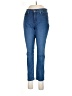 Not Your Daughter's Jeans Solid Blue Jeans Size 10 (petite) - photo 1